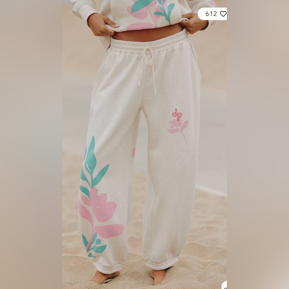 Anthropologie Daily Practice Printed Jogger Sweatpants - Picture 2 of 5